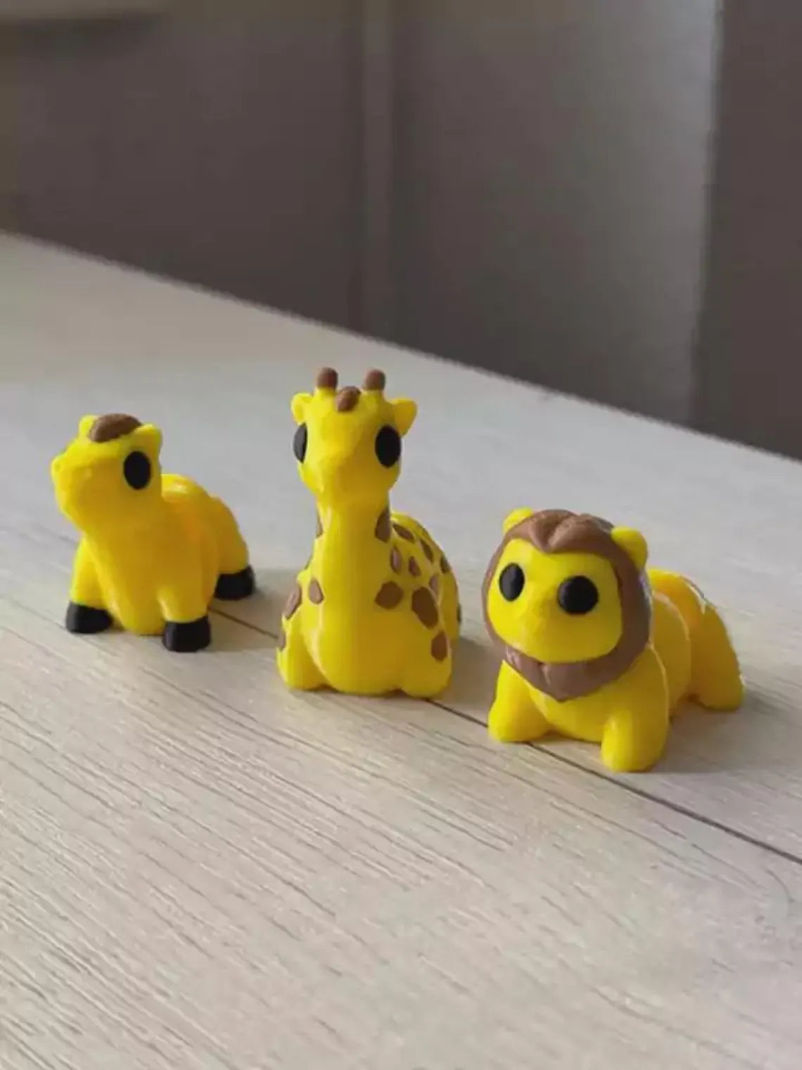 3d Printed Detailed Mini Pocket Pets Flexi Toy