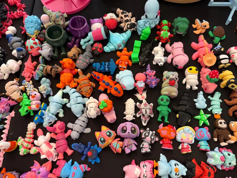 3d Printed Detailed Mini Pocket Pets Flexi Toy