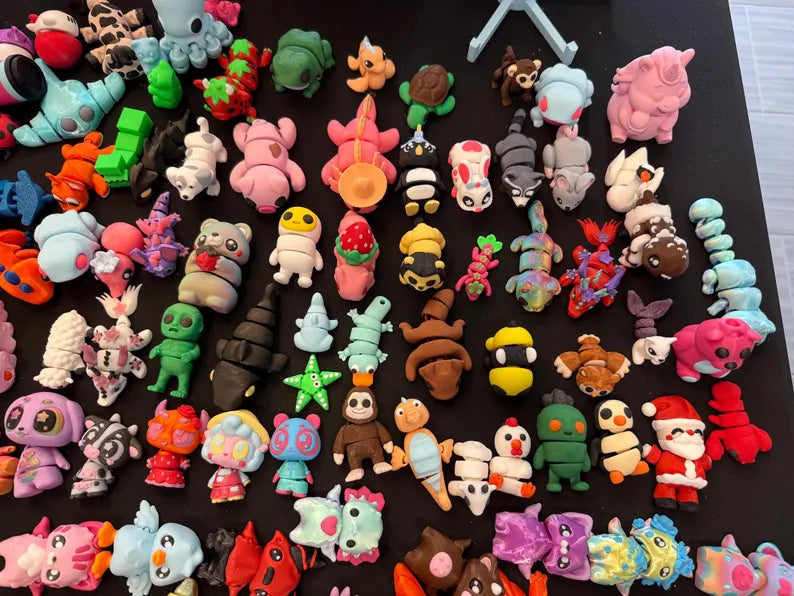 Articulated Mini Mystery Box, 3D Printed Fidget Toys