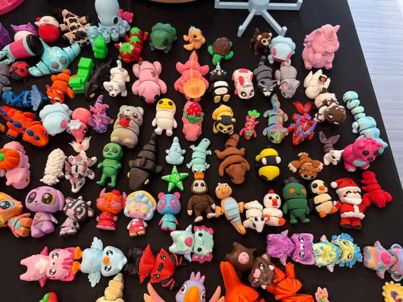 3d Printed Detailed Mini Pocket Pets Flexi Toy