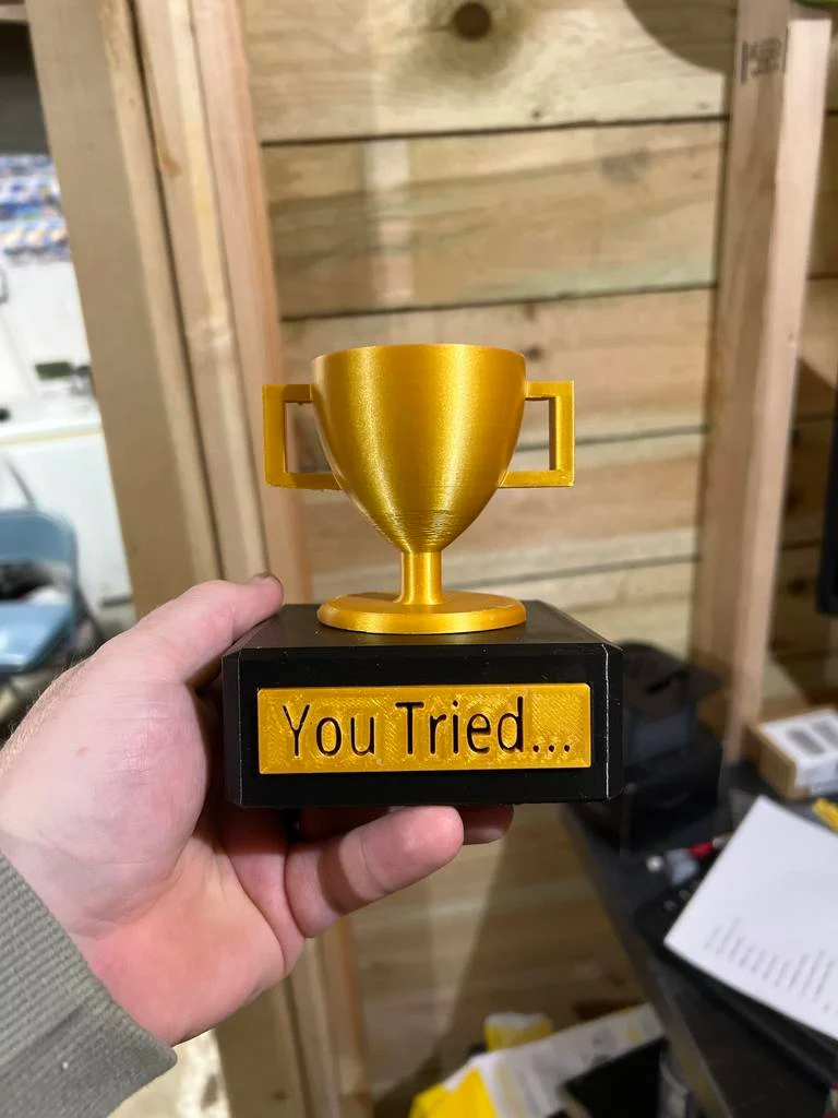 You Tried Trophy